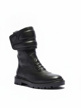 CASADEI Polacco Elite Biker Bootz ▪︎ Sz 37/6.5 ▪︎ Black